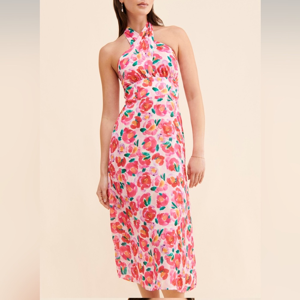 Tatiana Halter Midi Dress